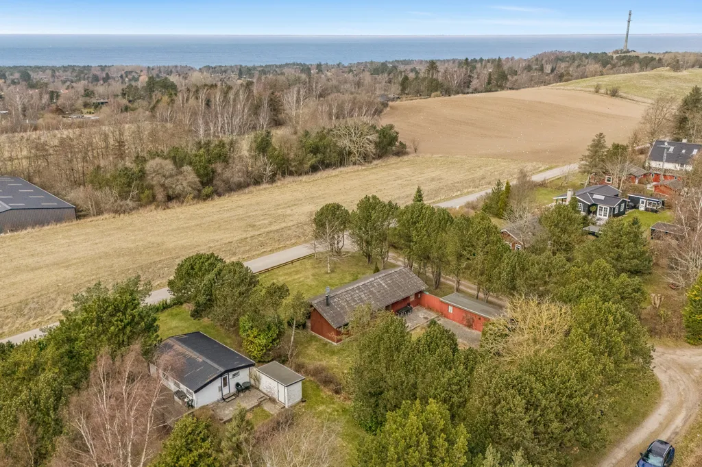 Õhuvaade - Charming Holiday Home with Sejerø View in Fårevejle