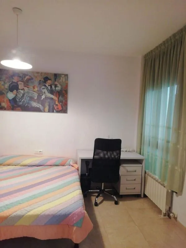 Bedrooms - Student-Friendly Flat with Terrace in Cerdanyola