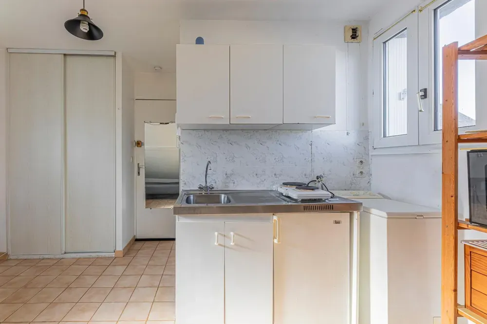 Cuisine - Appartement T1 en Centre-Ville de Tours