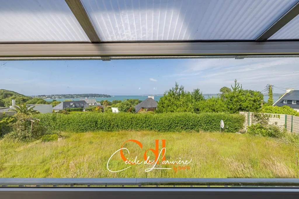 Terrace - House with Sea View in Carantec