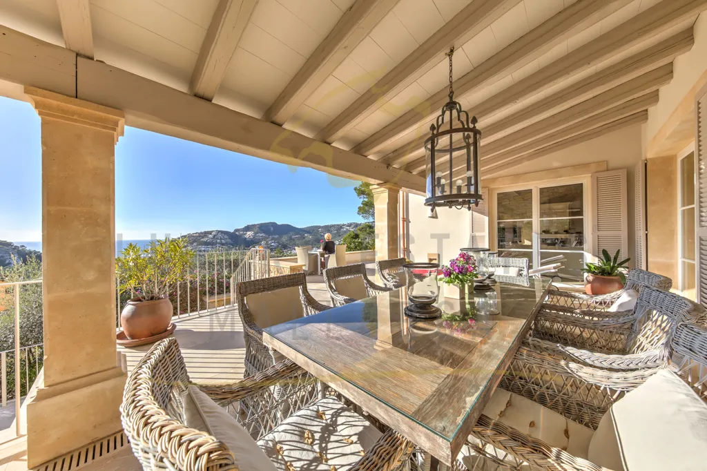 Terrass - Stone Villa with Harbour Views in Port Andratx