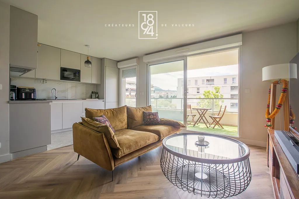 Soggiorno - 3-Bed Apartment with Terrace in Marseille 8th