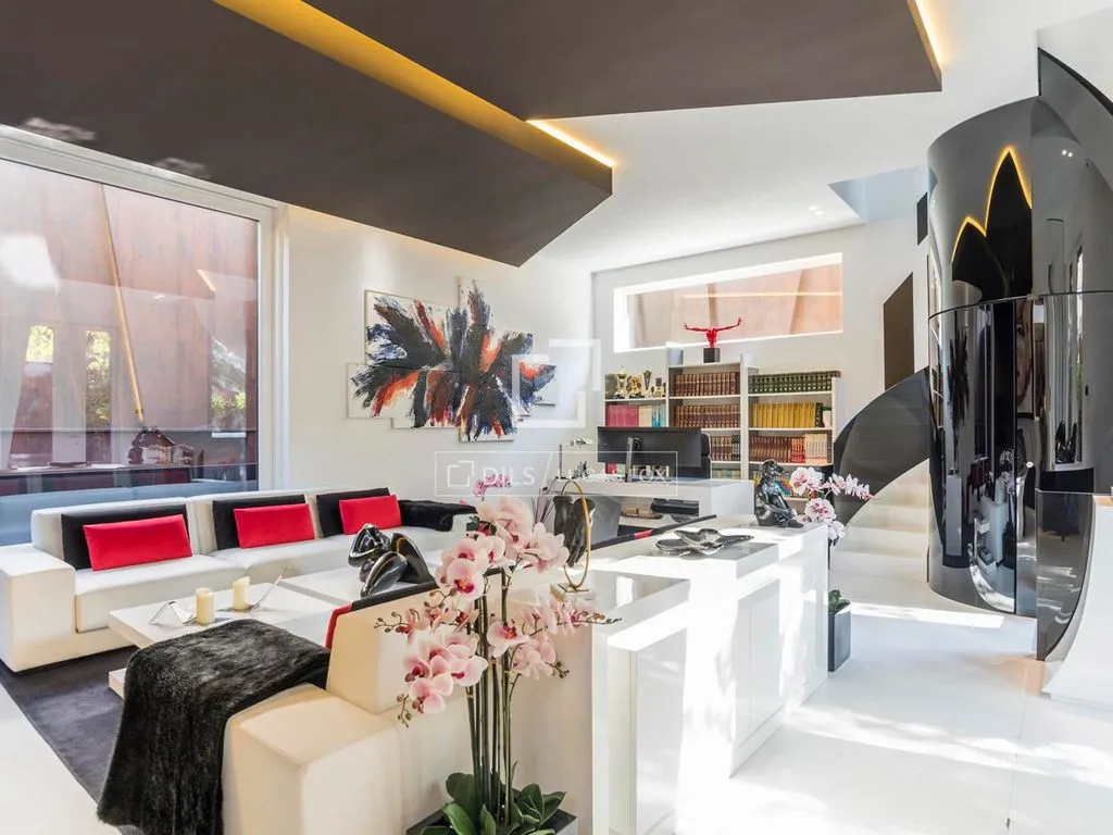 Séjour - Mudéjar Villa with Pool in Central Madrid
