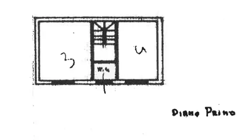 Plan - Terraced House with Montascale in Lucca