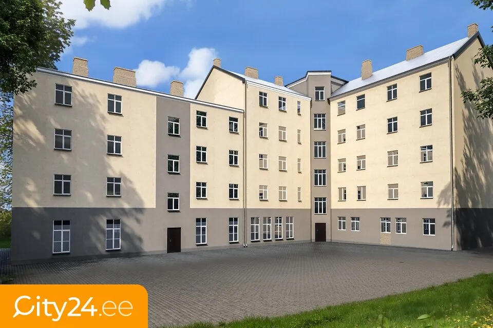 Välivaade - Renovated Flat with Balcony in Riga Centre