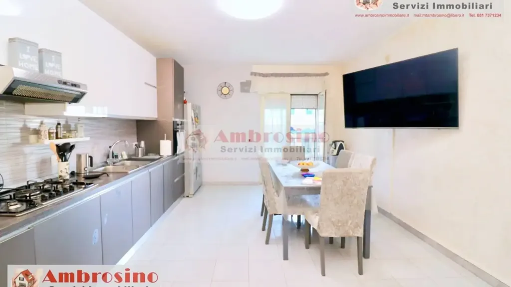 Cuisine - Panoramic Apartment in Private Park, Giugliano