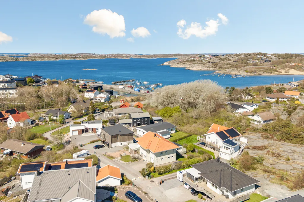 Vista aerea - Villa with Sea View in Hjuvik
