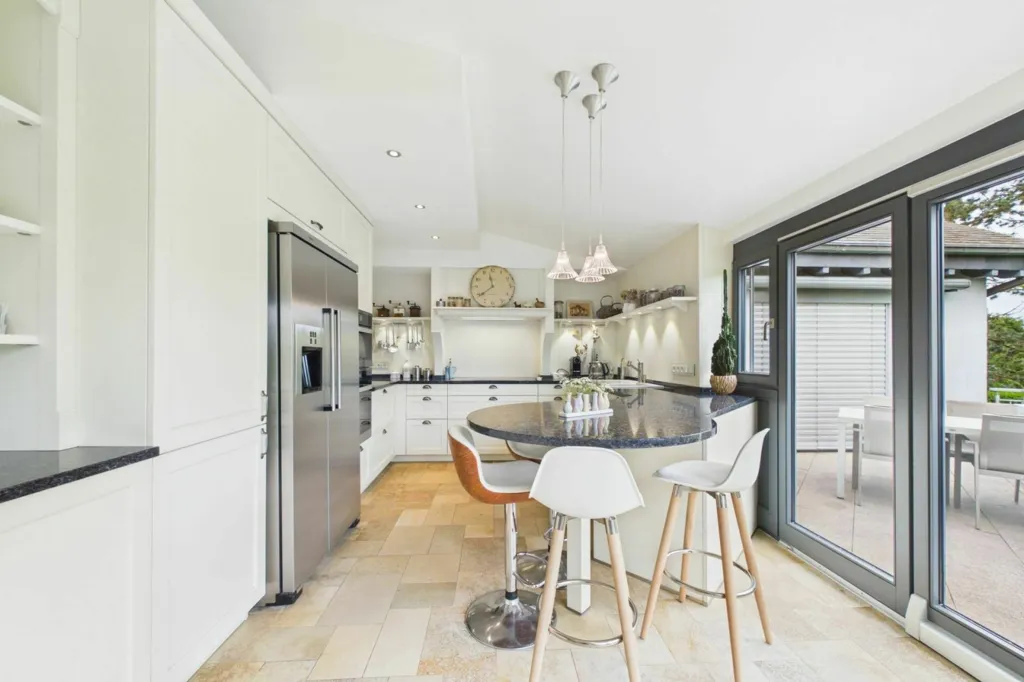 Kitchen - Detached House with Private Duplex in Mersch