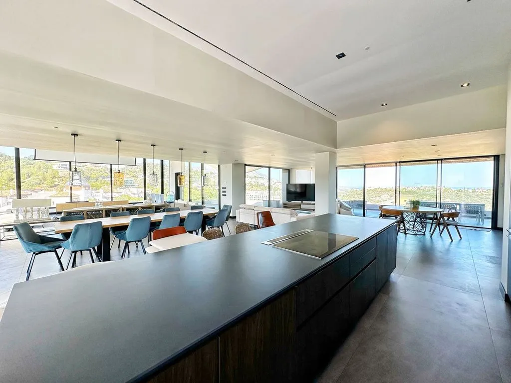 Köök - Luxury Villa with Sea View in Benahavís