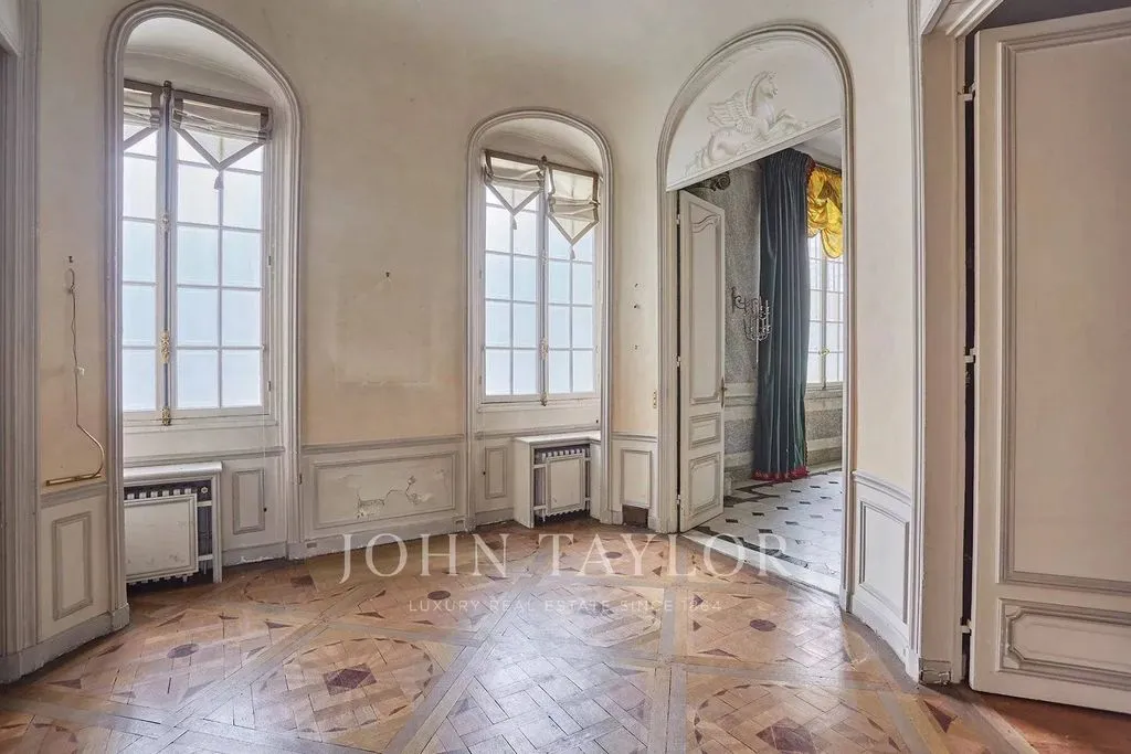 Séjour - Appartement Luxueux avec Jardin Privé à La Muette