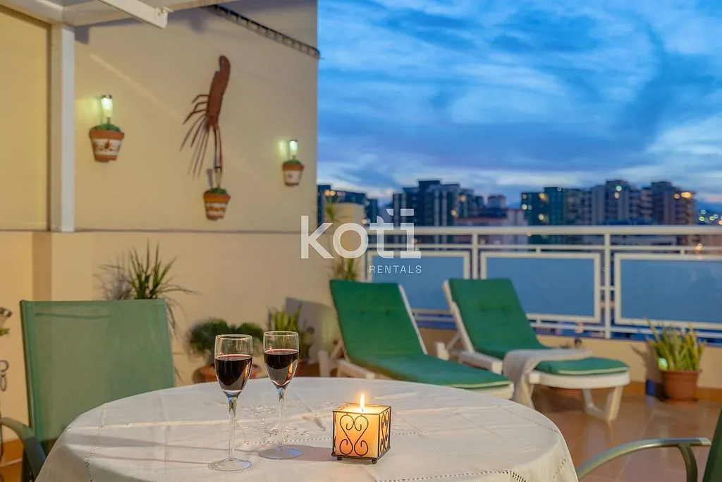 Balcon - Beachfront Apartment with Terrace in Los Boliches