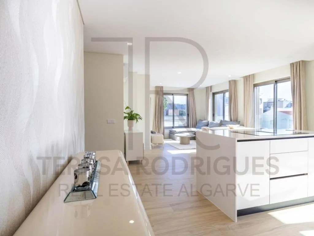Köök - Luxury Flat with Balcony in Loulé