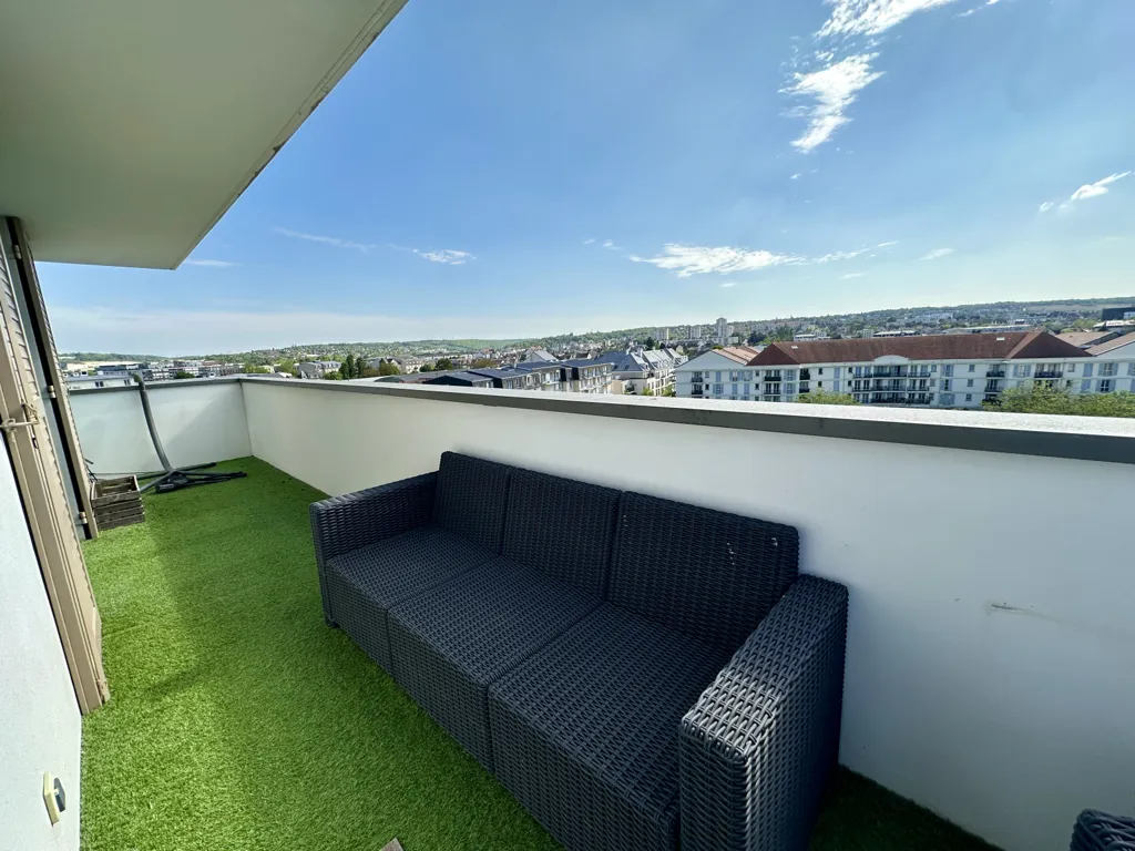 Balcón - Apartment with Panoramic View in Mantes-la-Jolie