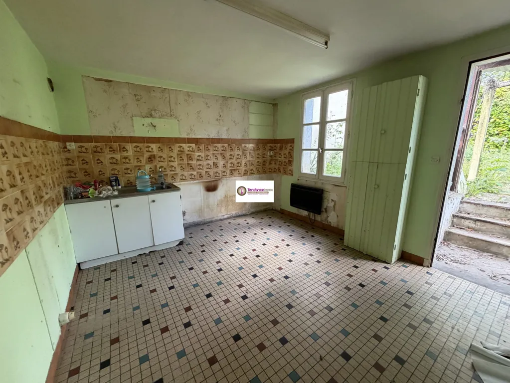 Cuisine - Maison de Ville à Rénover avec Jardin