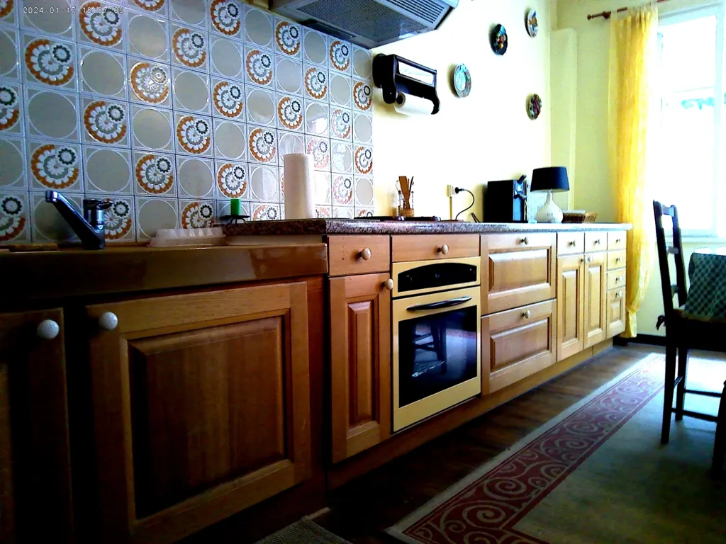 Köök - Charming 3-Piece House with Terrace in Tarascon-sur-Ariège