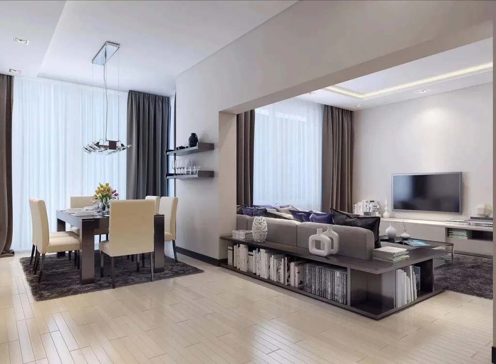 Living Room - Luxury Flat with Rooftop in Sartrouville
