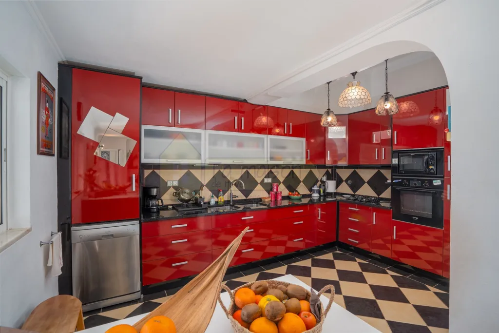 Cuisine - Single-Storey Villa with Pool in Faro