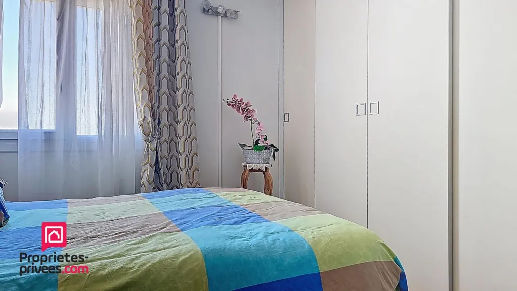 Chambres - Appartement 3 Pièces avec Vue Panoramique à Royan