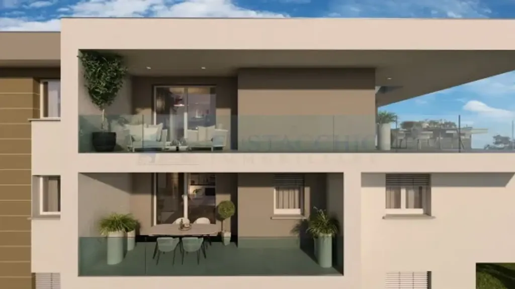 Contemporary Quadrilocale with Terraces in Treviolo