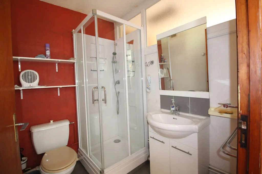 Bathrooms - Bright Apartment with Attic in Saint-Mamet