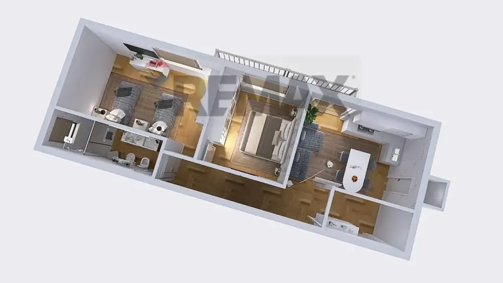 Planimetria - Panoramic Apartment with Balcony in Viareggio