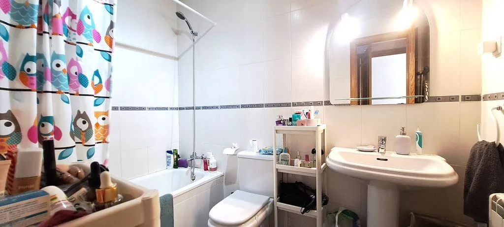 Salles de bain - Ground Floor Flat with Terrace in El Vellón