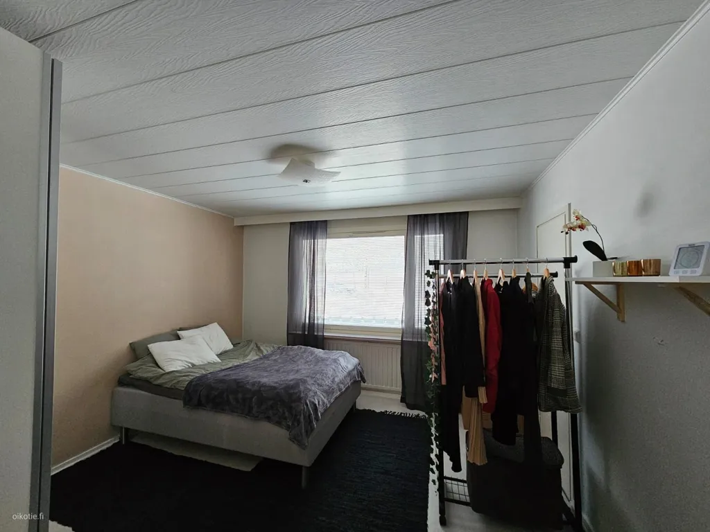 Bedrooms - Bright Apartment with Balcony in Savonlinna