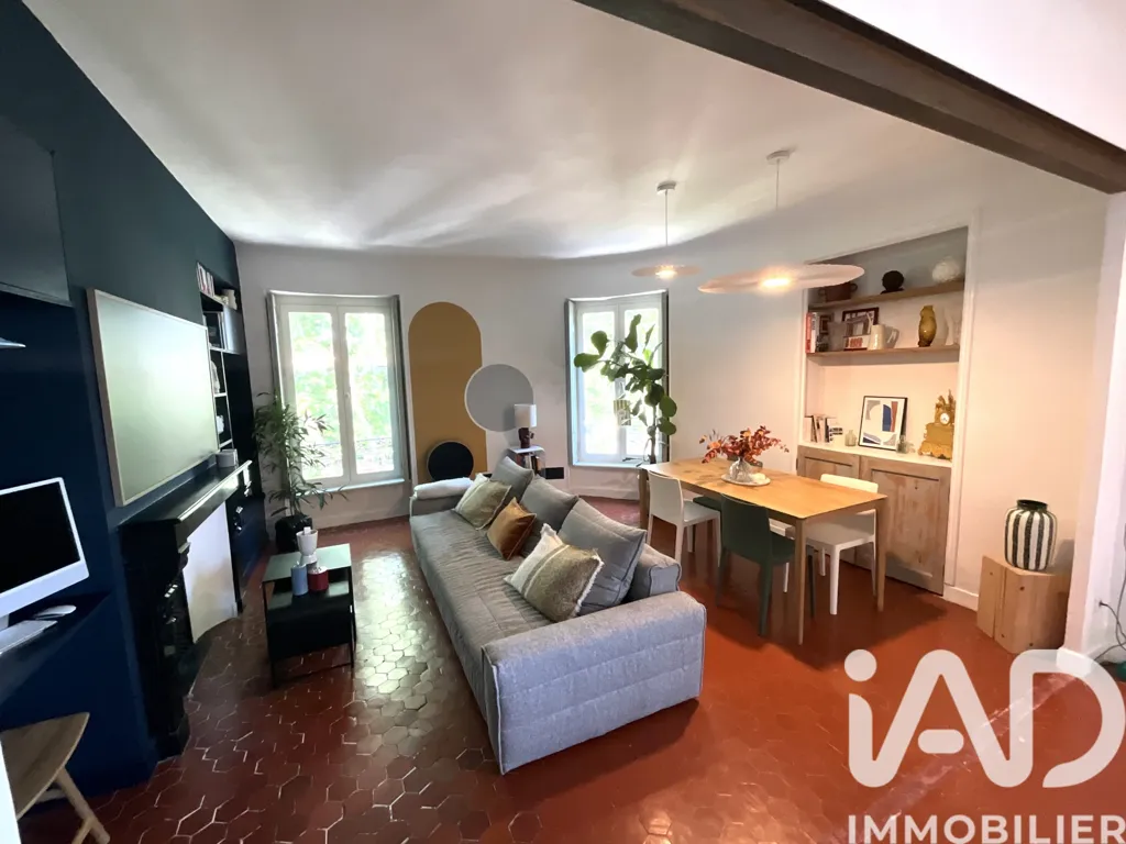 Soggiorno - Haussmannian Flat with Rooftop Terrace in Narbonne