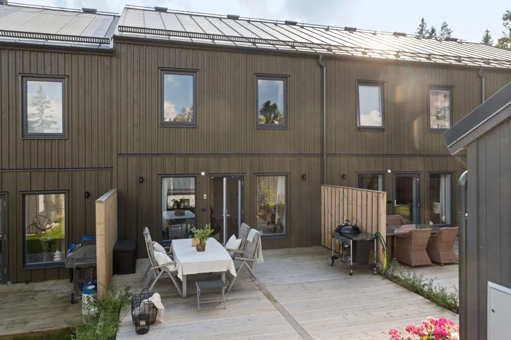 Terrasse - Modern Apartment with Garden in Ytterby