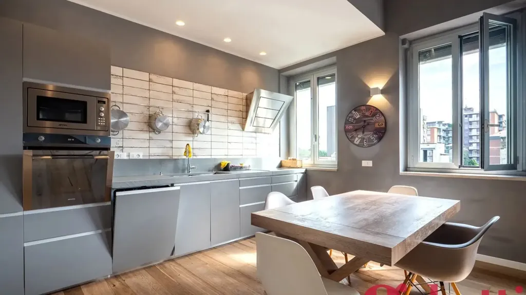 Köök - Loft with Park Proximity in Milan