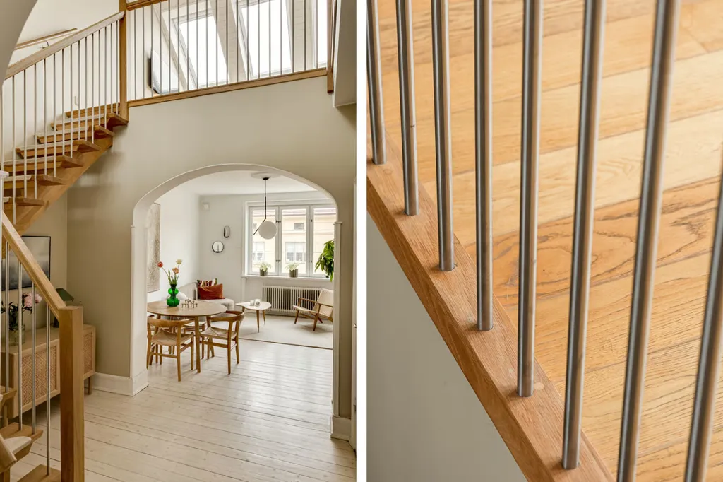Pièces - Penthouse with Balcony & Terrace in Södermalm