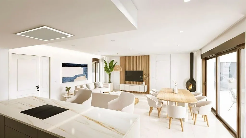 Köök - Mediterranean Villa with Pool in San Pedro del Pinatar