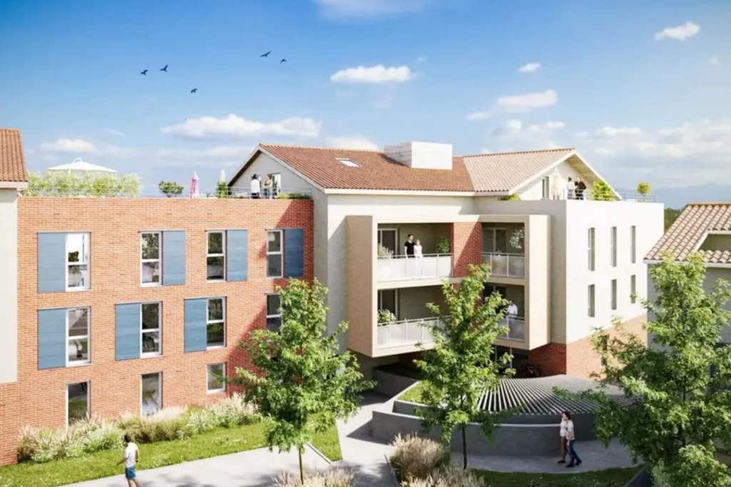 Appartement 4 Pièces avec Terrasse au Sud-Est à Castanet