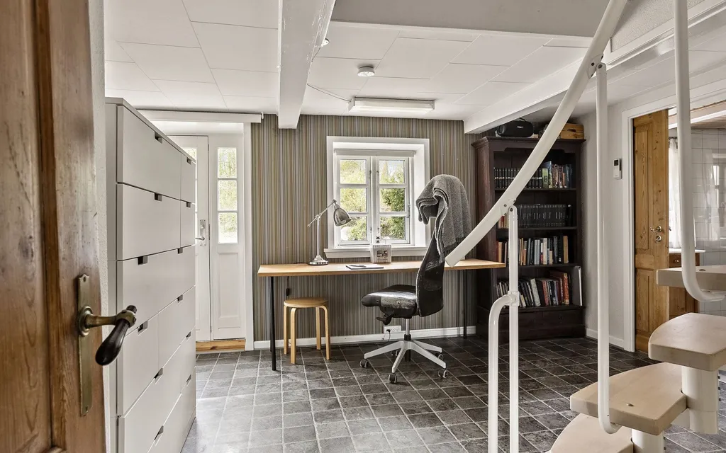 7-toaline maja asukohas Føvling