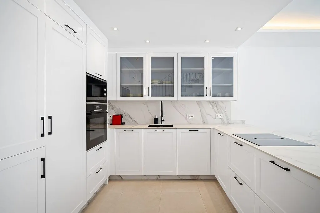 Kitchen - Semi-Detached House with Pool in Algarrobo