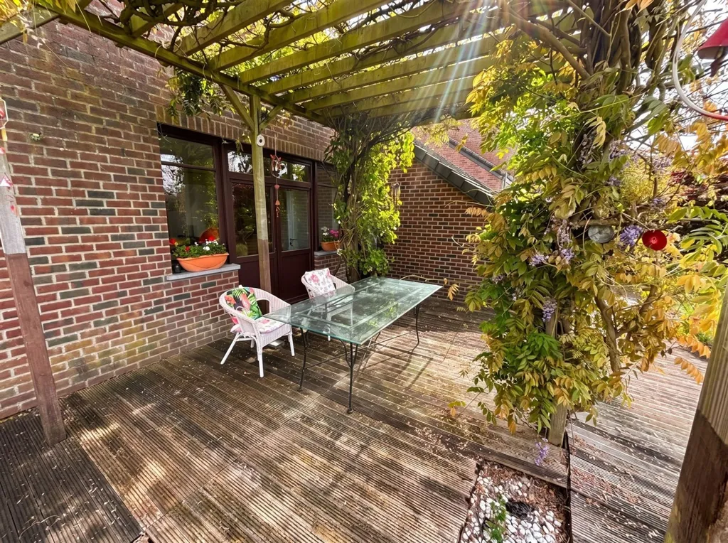 Terrasse - Maison avec Vue sur la Vallée à Durbuy