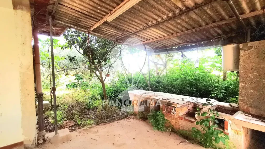 Terrace - Villa with Olive Grove in Partinico