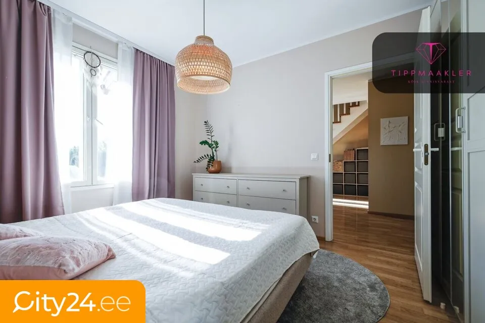 Camere da letto - Apartment with Private Garden and Sauna in Vaela