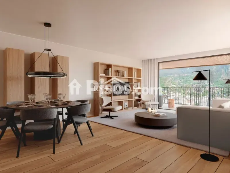 Söögituba - Modern Loft with Terrace in Escaldes