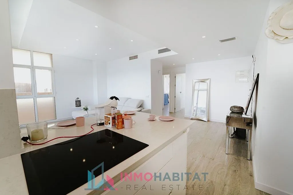 Köök - Modern Apartment with Pool in La Manga