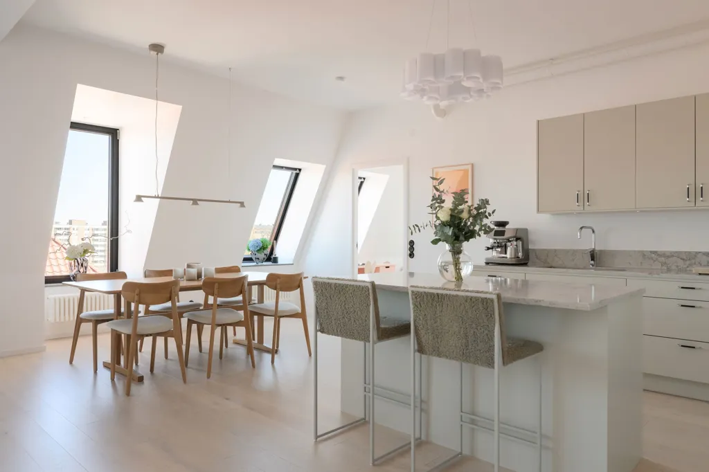 Cuisine - Penthouse with Skyline View in Malmö