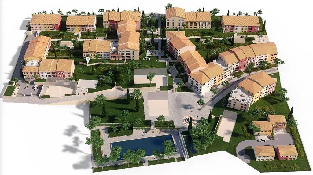 Õhuvaade - Luxury Apartment with Garden in Aix-en-Provence