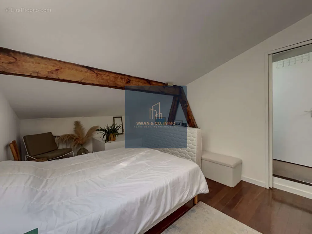 Chambres - Appartement Duplex avec Charme Ancien à Bordeaux Sainte-Croix