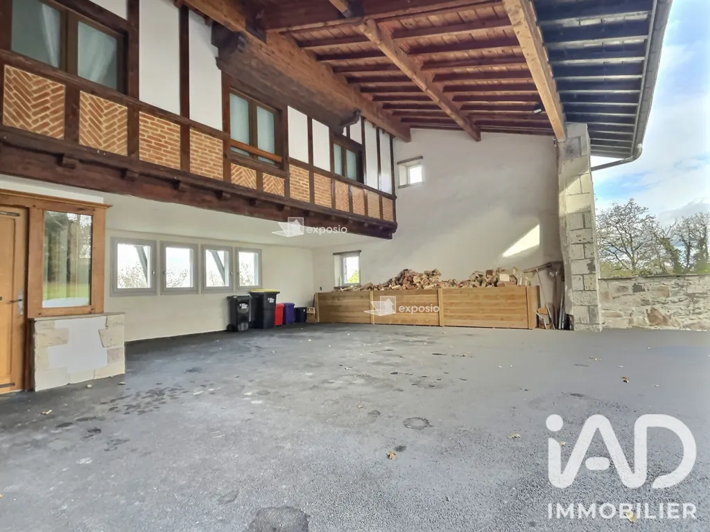 Garage - Architectural Villa with Mountain View in Urrugne