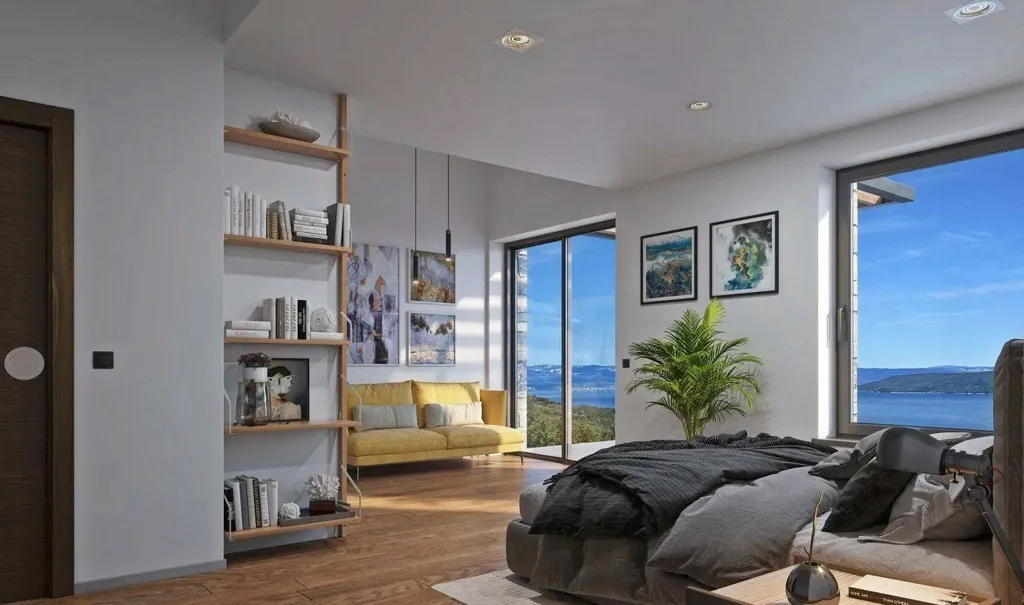 Chambres - Villa with Sea View in Rabac, Istra