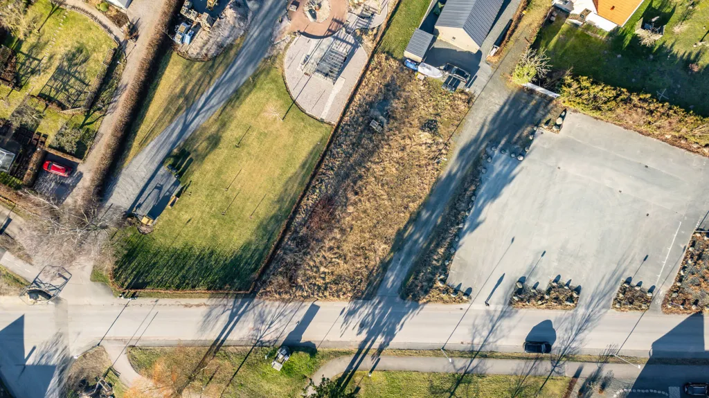 Vista aerea - Plot for Villa with Lake View in Balsby