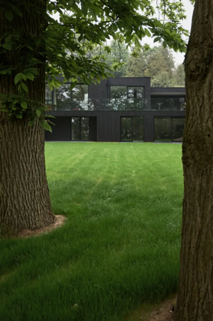 Extérieur - Villa Moderne avec Terrasse de 60 m² à La Hulpe