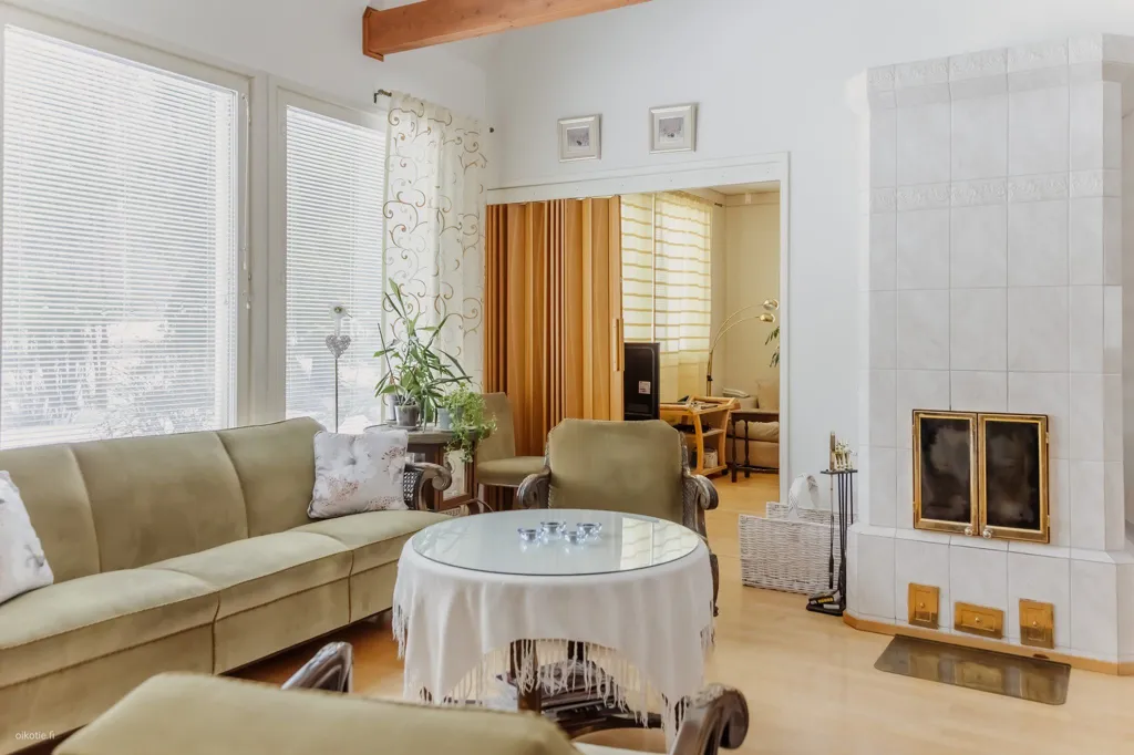 Soggiorno - Energy-Efficient House with Garden in Lahti