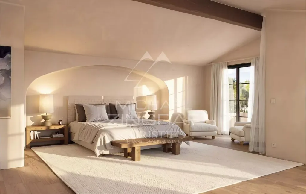 Chambres - Villa Luxueuse avec Vue Mer à Ramatuelle
