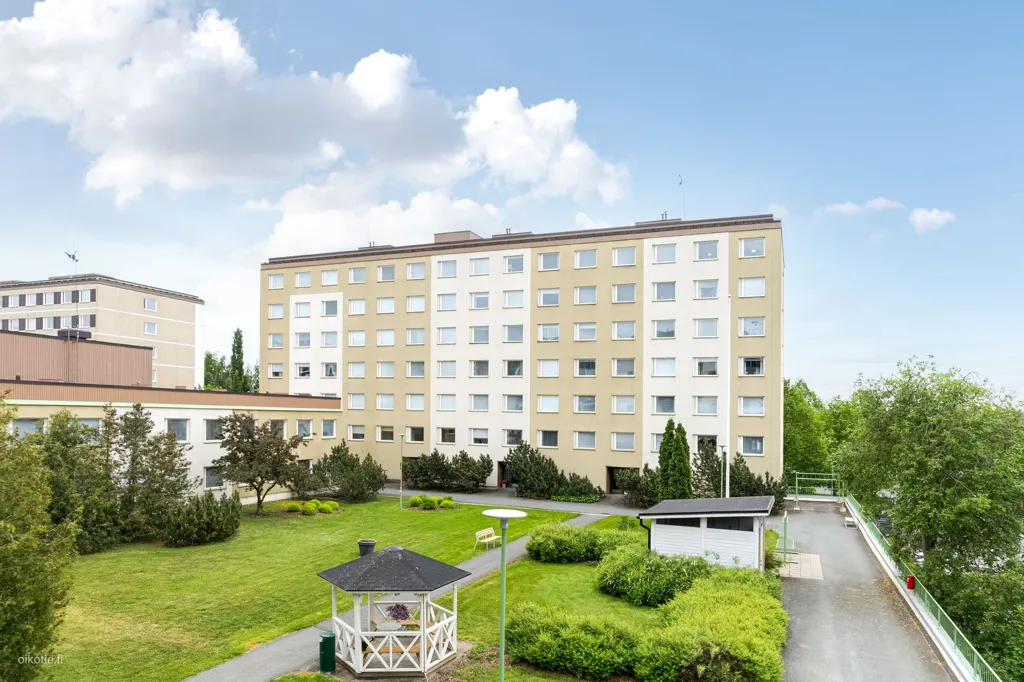 Aerial - City Centre Apartment with Balcony in Helsinki